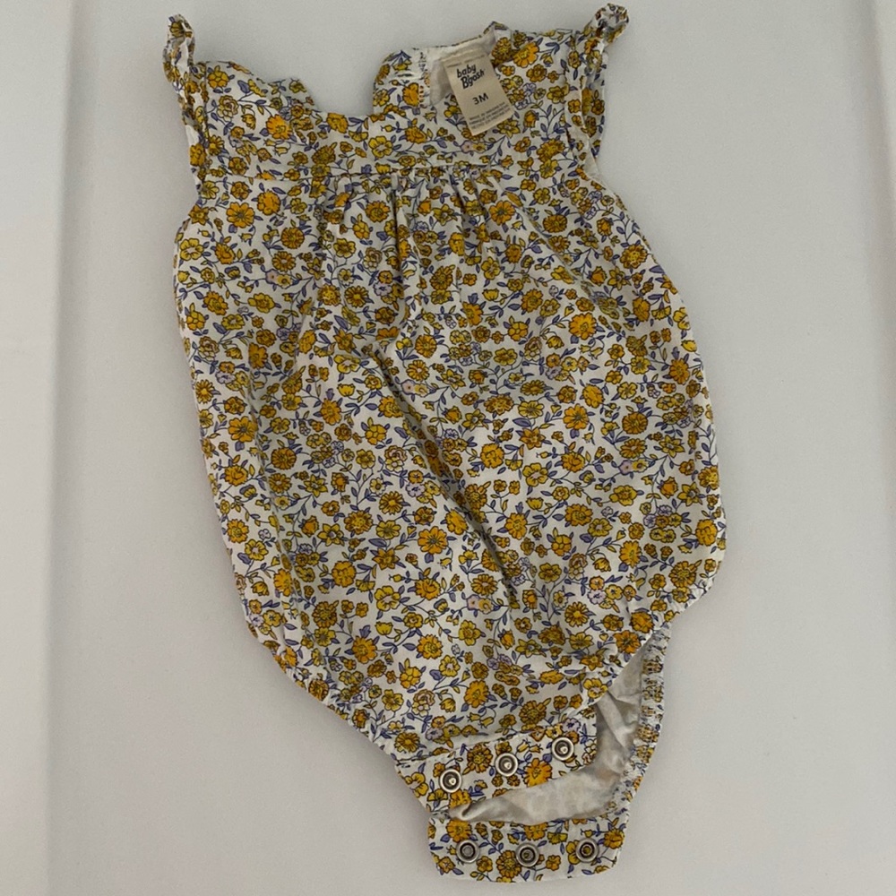 Baby B’gosh floral onesie